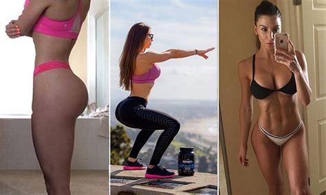Booty on wednesday sep th. Instagram fitness star with the 'perfect butt' reveals the ...
