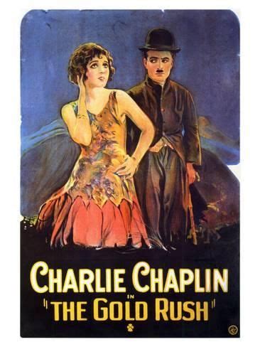 Cladra a lone prospector ventures into alaska looking for gold. Art Print: The Gold Rush, 1925 : 24x18in | Charlie chaplin ...