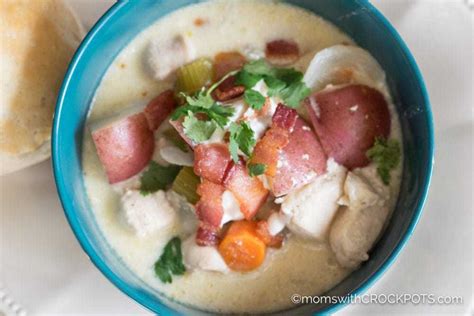 Cooking in the oven or. Crockpot Creamy Chicken Stew - Moms with Crockpots