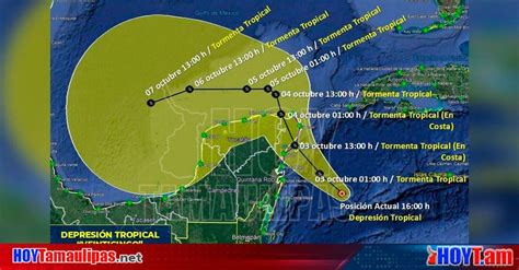 La oficina asesora para la gestión del riesgo de desastres entrega informe de la jornada de hoy, después de la emergencia generada por la lluvia. Hoy Tamaulipas - Tamaulipas Tampico Se forma Tormenta ...