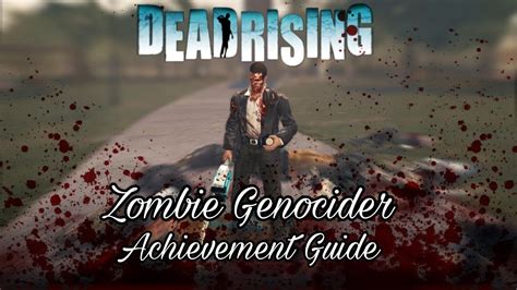 Escort 8 survivors at once. Dead Rising: Zombie Genocider Achievement Guide - YouTube