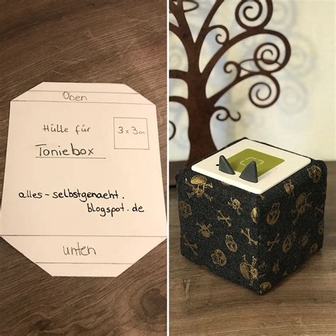 Dann ist dieses nähset genau richtig für dich, denn für deine box kannst du mit diesem set eine perfekt passende tragetasche selber nähen. Schutzhülle für Toniebox nähen, Anleitung und ...