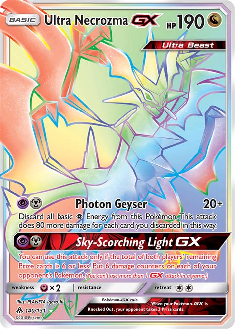 Maybe you would like to learn more about one of these? Ultra Necrozma-GX Forbidden Light Card Price How much it's worth? | PKMN Collectors
