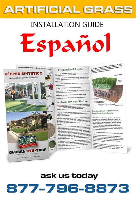 Trugrass products are safe for the environment: Need Spanish #artificialgrass installation guides? Call us ...