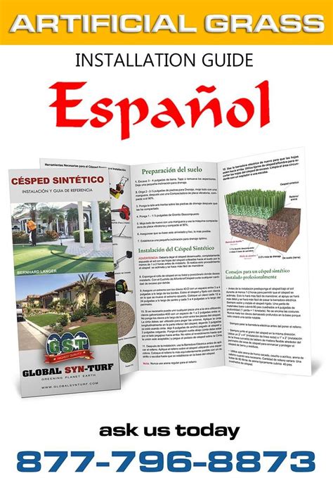 Maybe you would like to learn more about one of these? Need Spanish #artificialgrass installation guides? Call us ...