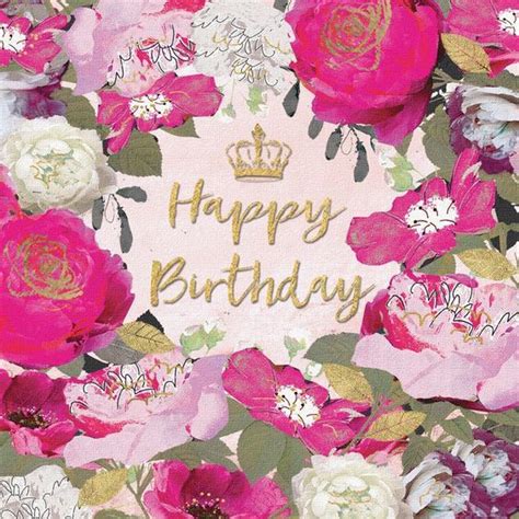 Hit generate meme and then choose how to share and save your meme. Floral Crown Happy Birthday Pictures, Photos, and Images ...