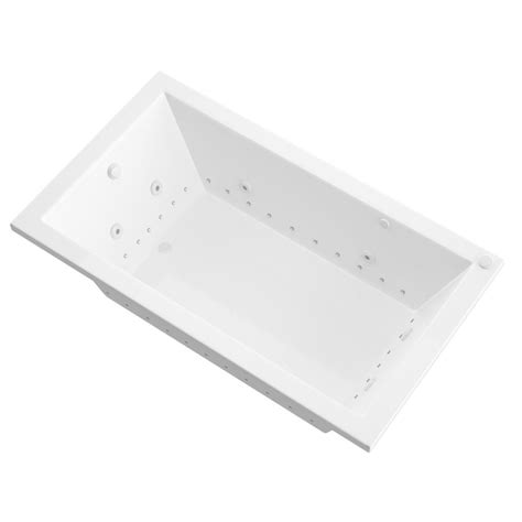 Every whirlpool tub comes with either an air jet or water jet that requires a pump to power up. Universal Tubs Sapphire 6.2 ft. Rectangular Drop-in ...