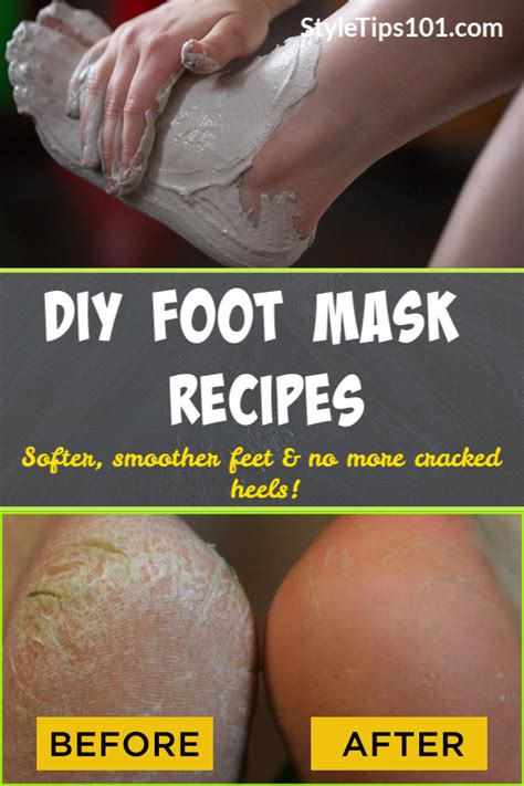 I have lots of dead skin and some cracking on my heels. Put Your Best Foot Forward DIY Foot Mask