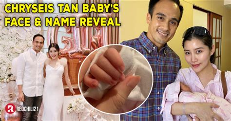 The daughter of business tycoon and cardiff city owner vincent tan has tied the knot in extravagant style. Chryseis Tan Reveals Her Newborn Baby Girl's Face & Her ...