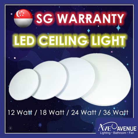 Owing to the presence of our expert team members, we have been able to offer a wide range of 24 watt led ceiling light. SG Warranty! Ready Stock LED Ceiling Light / Ceiling ...