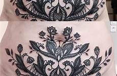 tatuaje estrias tatuagem tapar abdomen bauch tatoo barriga tummy tatouage cicatriz vientre ventre relacionada tatoos encaje ombligo dentelle frauen