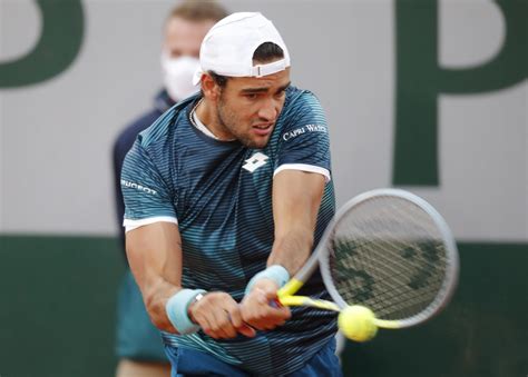 Questo sicuramente è qualcosa di positivo per me. Matteo Berrettini cherche une chance pour la qualification ...