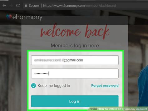 How to delete your free or paid account on eharmony.com. How to Delete an eHarmony Account: 10 Steps (with Pictures)