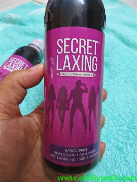 Admin percaya inilah cara kuruskan badan cara tradisional. CikLilyPutih The Lifestyle Blogger: REVIEW | Secret Laxing ...