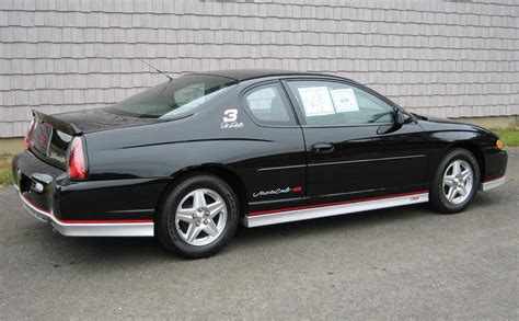 Two owner, 46,734 actual miles, parade lights, awesome black interior, center console shifter are just a few of the things that make this car a desirable one. 2002 CHEVROLET MONTE CARLO SS 2 DOOR COUPE - 81833