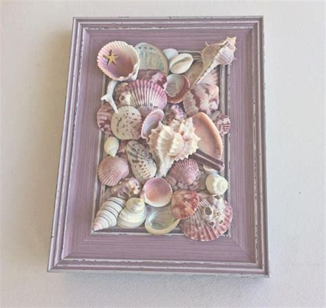 Beach frame collage app very professional, total free 100%. BEACH DECOR SHELL collage in frame, framed seashell ...