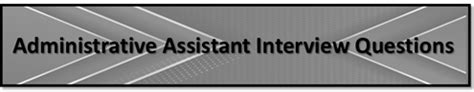 Additionally, we'll detail some sample interview questions and answers that will help guide your own answers to these questions. Top 30 Administrative Assistant Interview Questions & Answers