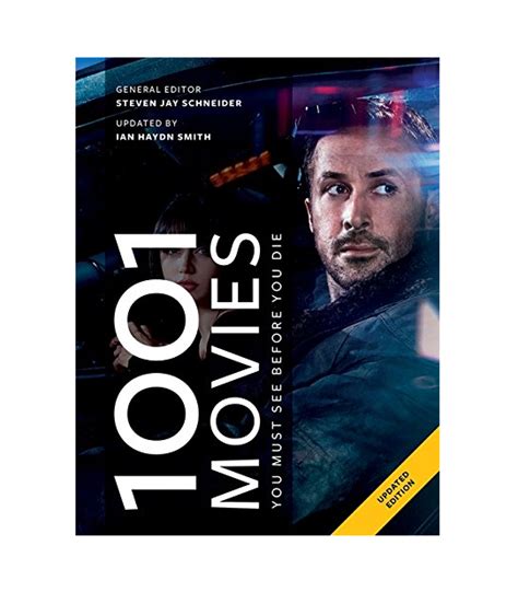 1001 movies to watch before you die is another book in this series and it focuses on movies. 1001 Movies You Must See Before You Die - Steven Jay Schneider