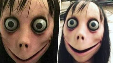 Gambar muka hantu momo hantu muka putih hantu mulut robek hantu mulut sobek belajar waspada momo challenge ini 5 faktanya youtube. Muka Seram Kartun