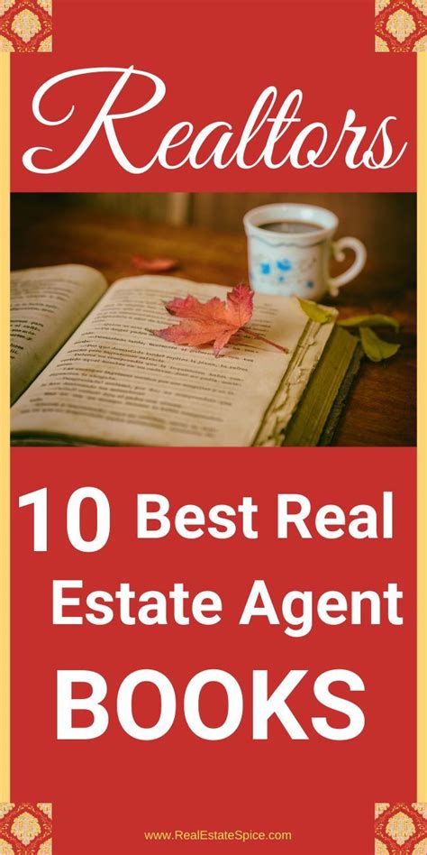 They share highly effective motivational tactics and techniques. 10 Best Real Estate Agent Books You Don't Want To Miss ...