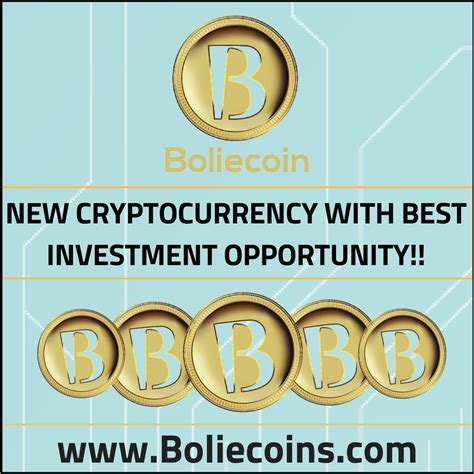 Additionally, it doesn't cost much to start, as you don't need any special hardware. BolieCoins are the best CryptoCurrency to Invest in 2018 ...
