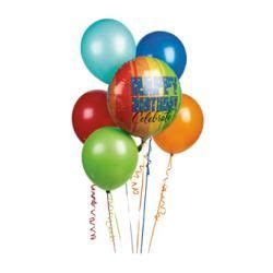 Full of fabulous fun and lovely joy, this exuberant and attractive arrangement of bright birthday balloons and becoming blossoms will instantly brighten anyone's world! Sending Balloons Australia | Balloons Delivery Online ...