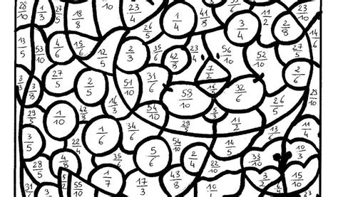 Coloriage pour garçon 6 ans 2021, télécharger ici. Coloriage Magique Fractions Cm2 46 Meilleures Images Du Tableau Coloriages Magiques - danieguto.net