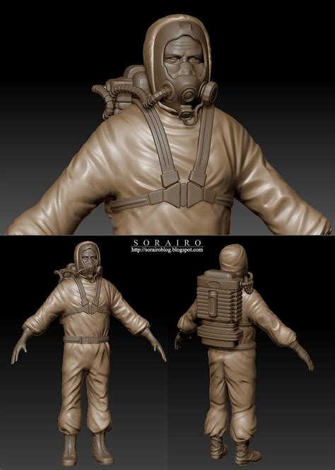 The hazard suit, though somewhat comparable to the crisis suit, has several key difference to rules, weapons selections, and viable tactics that deserve consideration. Onur Samli's 3D Art Blog: Bio-hazard Suit (Completed)