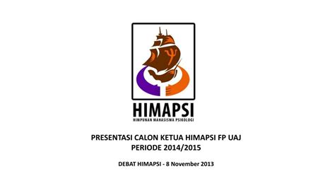 Isinya udah ada peraturan acara dan perum sehingga ckup dg umum ini dijelasin diawal mau dibahas apa aja. PPT - PRESENTASI CALON KETUA HIMAPSI FP UAJ PERIODE 2014 ...