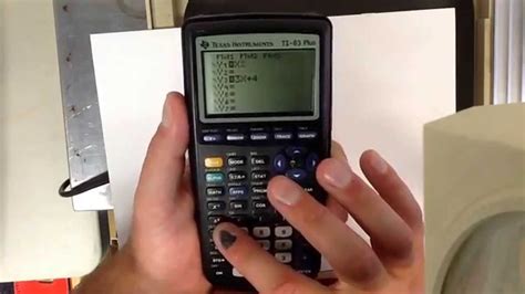 Resource: TI 83 Plus and TI 84 Plus calculators basic tutorial. - YouTube