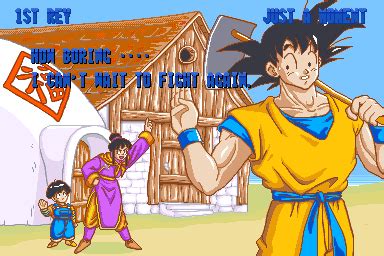 The end of dragon ball z featured a goku, that hasn't been seen in five years, appearing at the latest world tournament. Ending for Dragon Ball Z-Goku(Arcade)