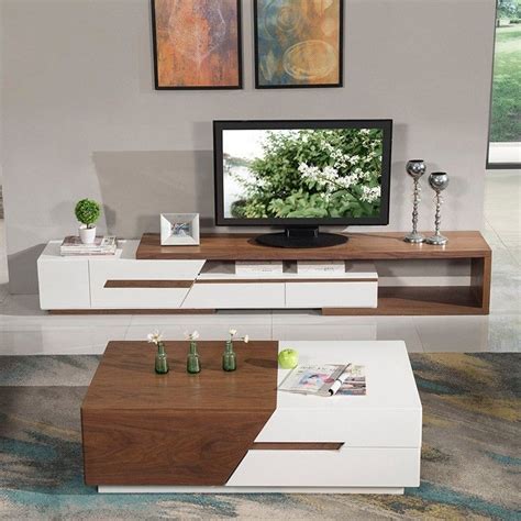 Bamboo (2) cement (3) composite board (6) glass (3) metal (21. Modern Chic 51" Extendable Coffee Table with Storage ...