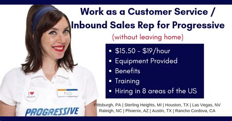 Looking for a work at home phone job? Work from Home for Progressive! $15.50-$19 for Inbound ...