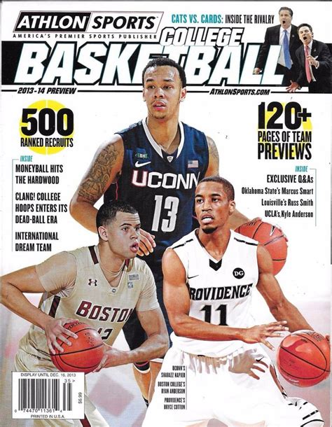 We did not find results for: Athlon Sports College Basketball magazine 500 ranked ...