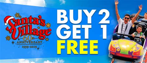 Then, apply your free shipping code at checkout to receive free shipping. Santas Village Discount Tickets