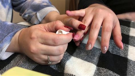 Prep the nail by pushing the cuticles back and instead, to remove dip powder nail polish, stick to the same removal process as gel: HOW I DO MY OWN NAILS| DIP POWDER - YouTube