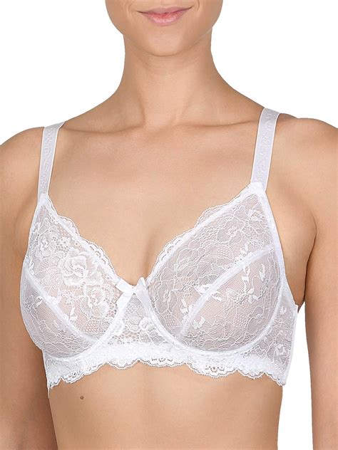 Since november 2020 we started communicating also bra band sizes in inches according to your actual underbust measurement (the second column from the left on the table below). Naturana - - Naturana WHITE Floral Lace Wired Full Cup Bra ...