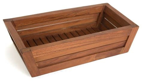 4.6 out of 5 stars 113. Shop Houzz | Aqua Teak Teak Amenities Tray - From the Spa ...