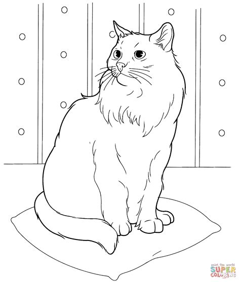 Select from 35602 printable crafts of cartoons, nature, animals, bible and many more. Fat Cat Coloring Pages Printable Cat Coloring Page The Cat ...