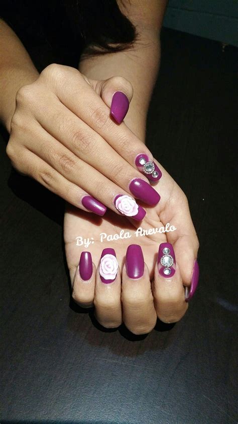Gelish Diseños 2019 Rosa - Flores facil Pedicure