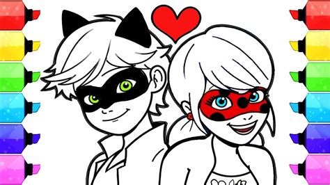 Cartoon ladybug coloring pages, miraculous ladybug season 2 coloring pages, free printable miraculous ladybug coloring pages, several drawings of ladybug for coloring, painting and printing. Full Size Of Coloring - Ladybug And Cat Noir Coloring ...