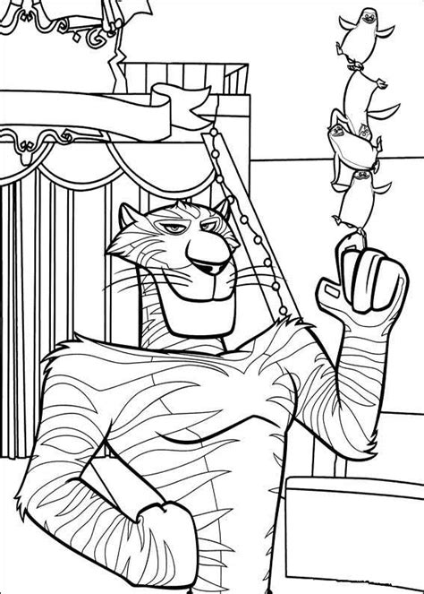 Channel summer excitement with 3 free coloring pages april 28, 2018. Kids-n-fun.com | 24 coloring pages of Madagascar 3