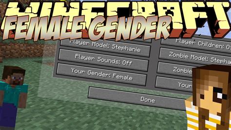 We did not find results for: Minecraft Mods Showcase - Female Gender Mod! (1.8) - 1.7 ...