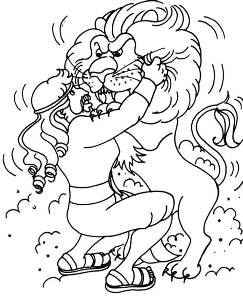 Color in this picture of samson and delilah and others with our library of online coloring pages. Samson Coloring Pages For Preschoolers at GetDrawings ...