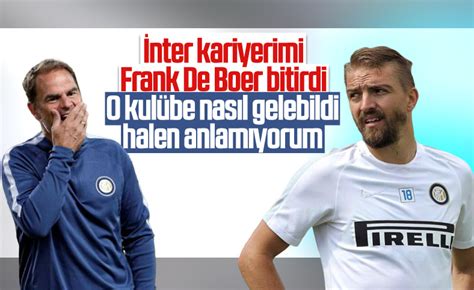 Fenerbahçe teknik direktörü vitor pereira ise, caner erkin'in tavrı konusunda sadece bana değil. Caner Erkin: İnter kariyerimi Frank de Boer bitirdi