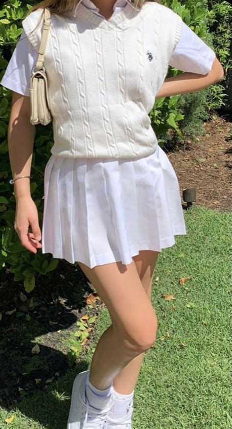 Simply browse an extensive selection of the best white tennis skirt and filter by best match or price to find one that suits you! @dyslexicisaiah in 2020 | Fashion inspo outfits, Tennis ...