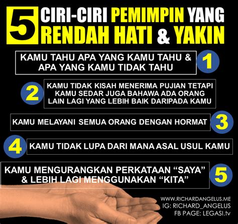 Sebab cabaran nak jadi seorang pemimpin adalah diri kita sendiri. Richard Angelus' Thoughts : 5 Ciri-Ciri Pemimpin yang ...