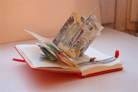 Awesome idea for rehearsal dinner pop up paper architecture. Handmade pop-up book: ru_pop_up — LiveJournal