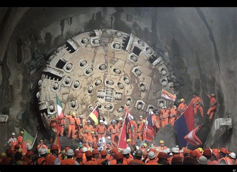 Traforo del gran san bernardo, german: Gotthard Base Tunnel complete Switzerland World's Longest ...