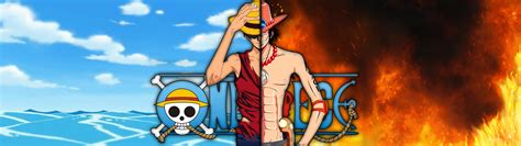 Download 1920x1080 monkey luffy 1080p laptop full hd wallpaper, anime wallpapers, images, photos and background for desktop windows 10 macos luffy nami (one piece) zoro roronoa sanji. 3840x1080 One Piece: Luffy And Ace : multiwall
